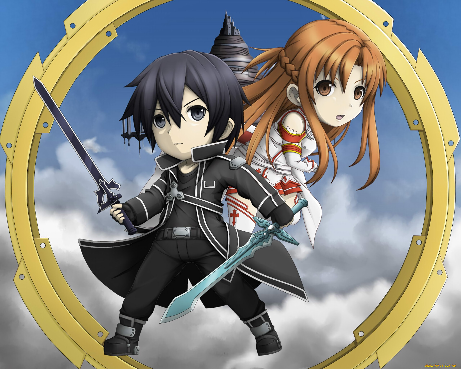 , sword art online, , , 